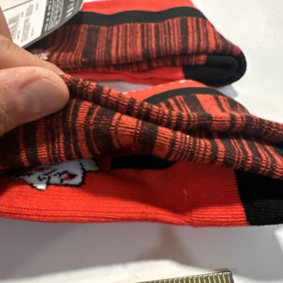 Chicago Blackhawks Red NHL Team Rise Up Socks Unisex Large 10-13 2 Packs Of 2 - Picture 8 of 8